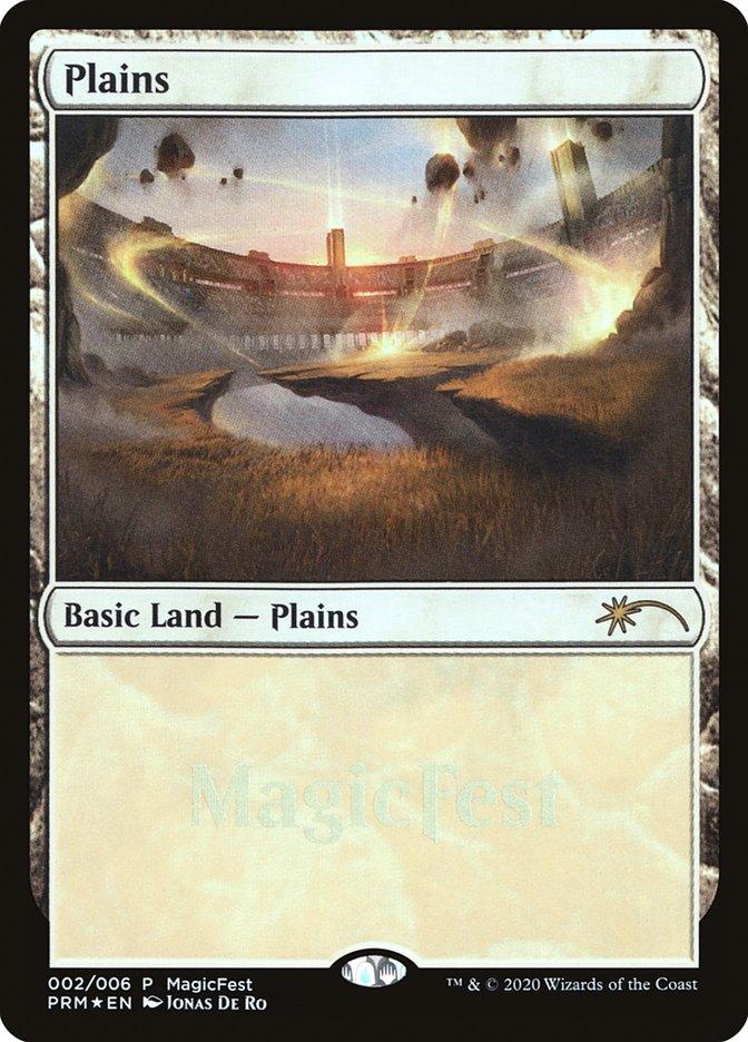 Plains (2) [MagicFest 2020] - Trinity Hobby