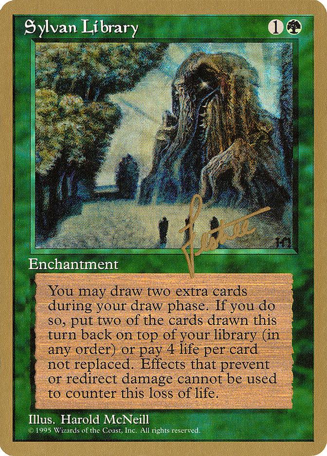 Sylvan Library (Bertrand Lestree) [Pro Tour Collector Set] - Trinity Hobby