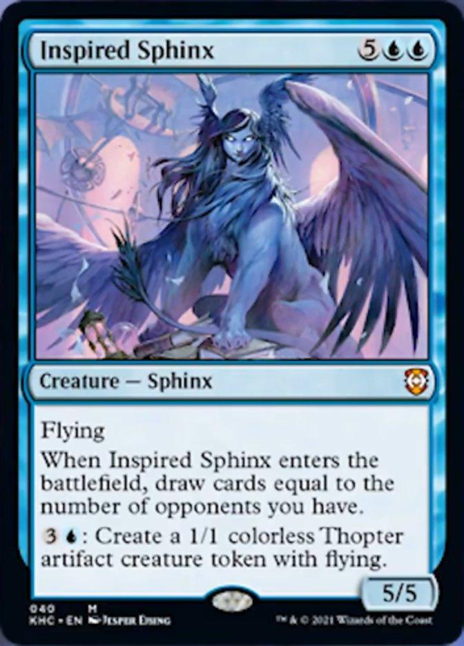 Inspired Sphinx [Kaldheim Commander] - Trinity Hobby