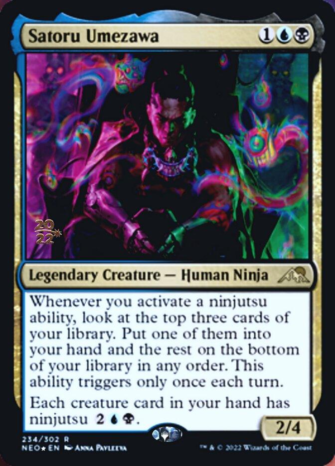 Satoru Umezawa [Kamigawa: Neon Dynasty Prerelease Promos] - Trinity Hobby