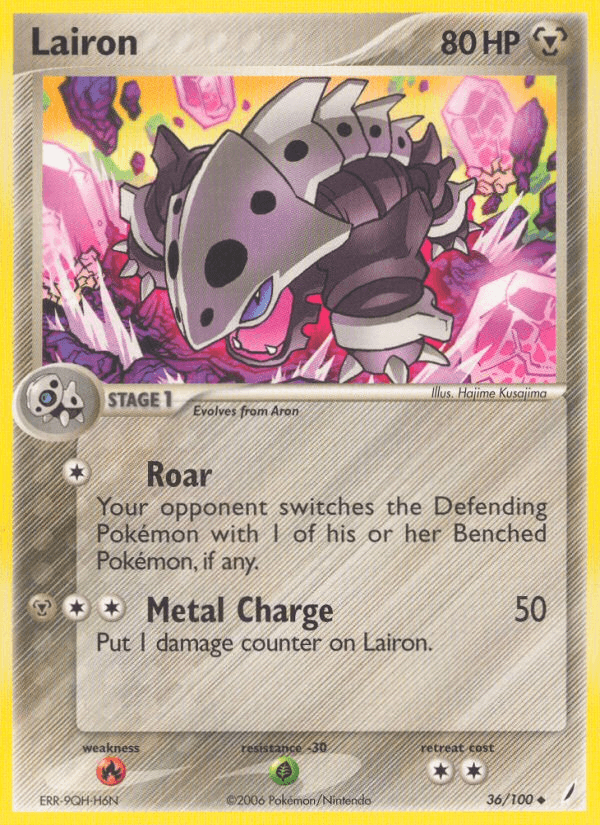 Pokemon Trading CardsLairon (36/100) [EX: Crystal Guardians]