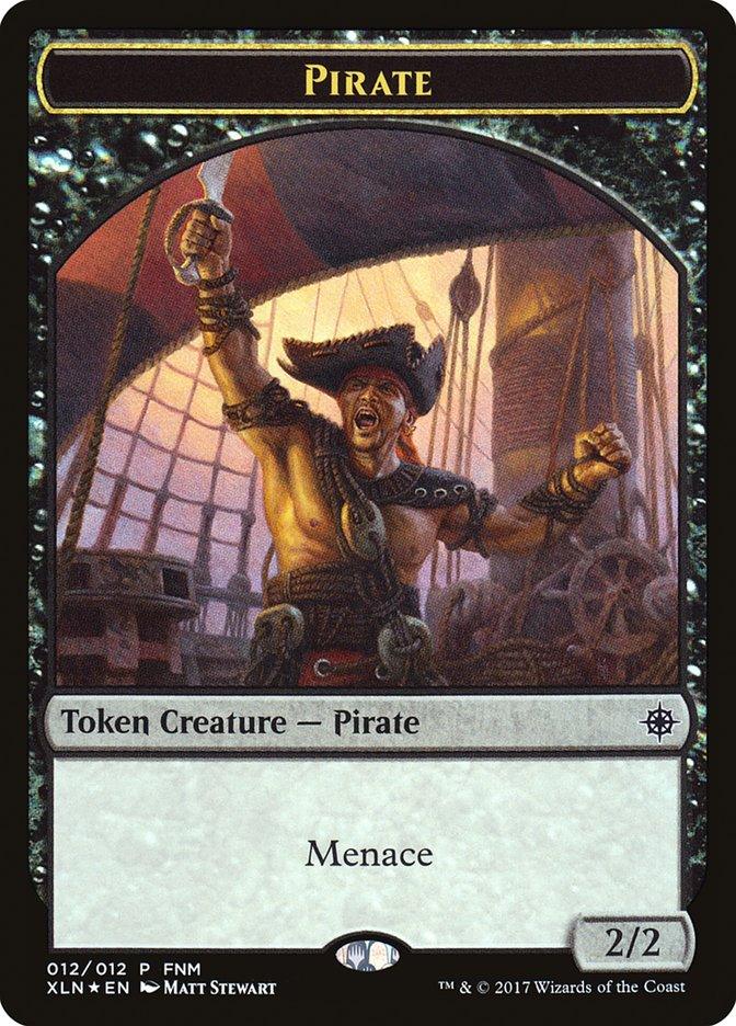 Pirate // Treasure Double-Sided Token [Friday Night Magic 2017] - Trinity Hobby