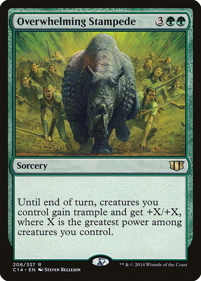 Overwhelming Stampede [Commander 2014] - Trinity Hobby