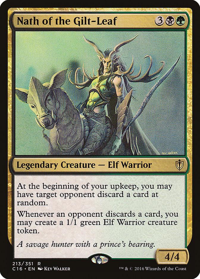 Nath of the Gilt-Leaf [Commander 2016] - Trinity Hobby
