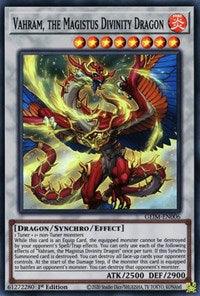 GEIM-EN006 - Vahram, the Magistus Divinity Dragon - Super Rare - 1st Edition - Trinity Hobby