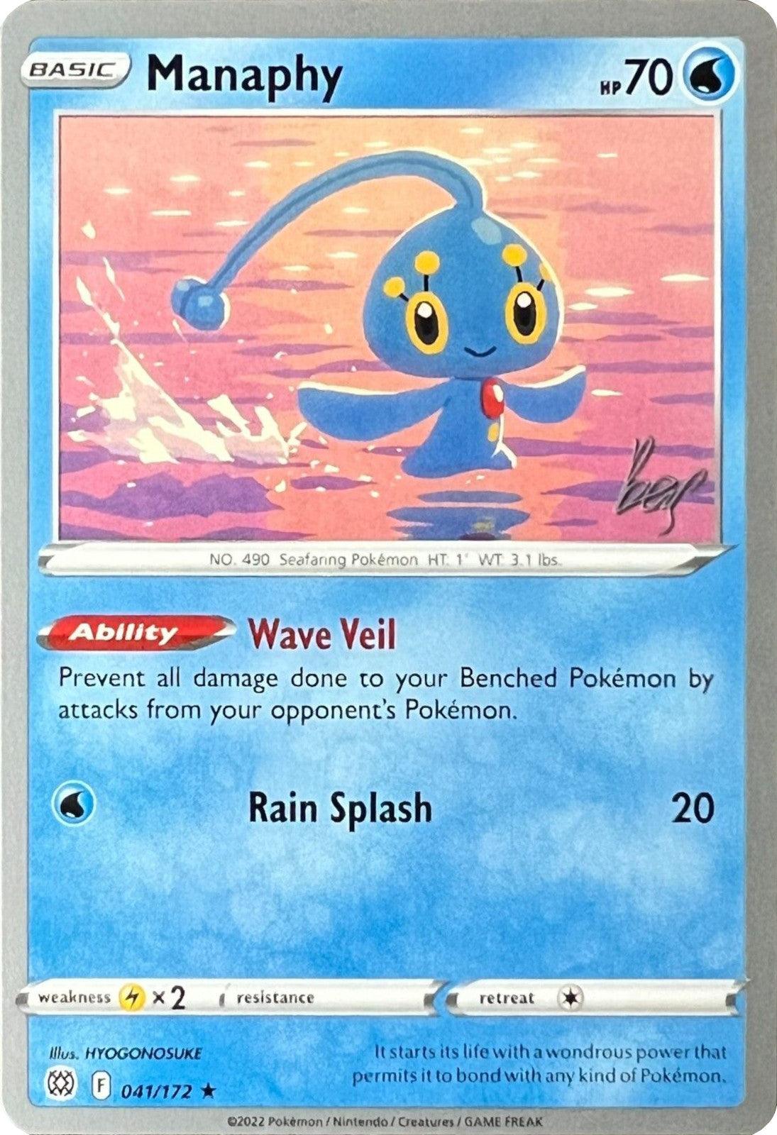 Manaphy (041/172) (Cheryl Again - Sebastian Lashmet) [World Championships 2022] - Trinity Hobby