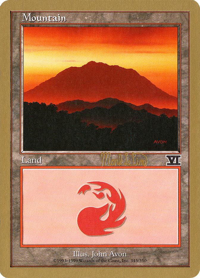 Mountain (mlp346a) (Mark Le Pine) [World Championship Decks 1999] - Trinity Hobby