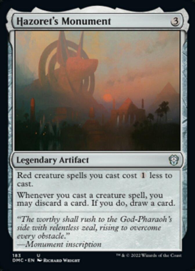 Hazoret's Monument [Dominaria United Commander] - Trinity Hobby