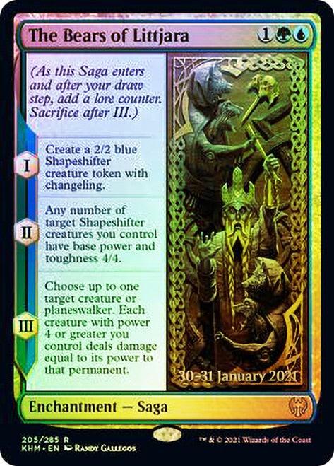 The Bears of Littjara [Kaldheim Prerelease Promos] - Trinity Hobby