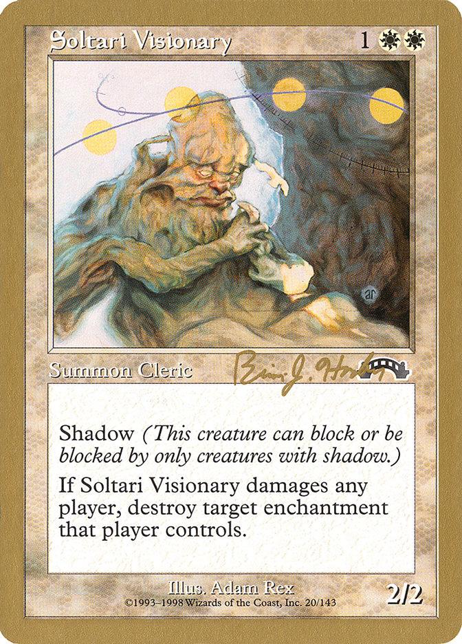 Soltari Visionary (Brian Hacker) [World Championship Decks 1998] - Trinity Hobby