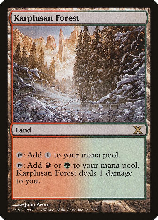 Karplusan Forest [Tenth Edition] - Trinity Hobby