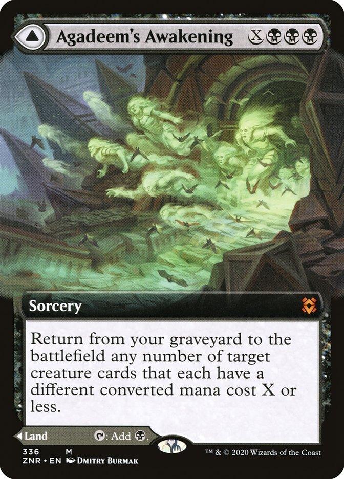 Agadeem's Awakening // Agadeem, the Undercrypt (Extended Art) [Zendikar Rising] - Trinity Hobby