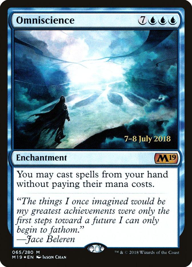 Omniscience [Core Set 2019 Prerelease Promos] - Trinity Hobby