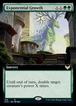 Exponential Growth (Extended Art) [Strixhaven: School of Mages] - Trinity Hobby