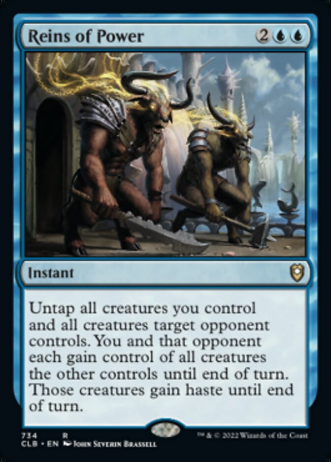 Reins of Power [Commander Legends: Battle for Baldur's Gate] - Trinity Hobby