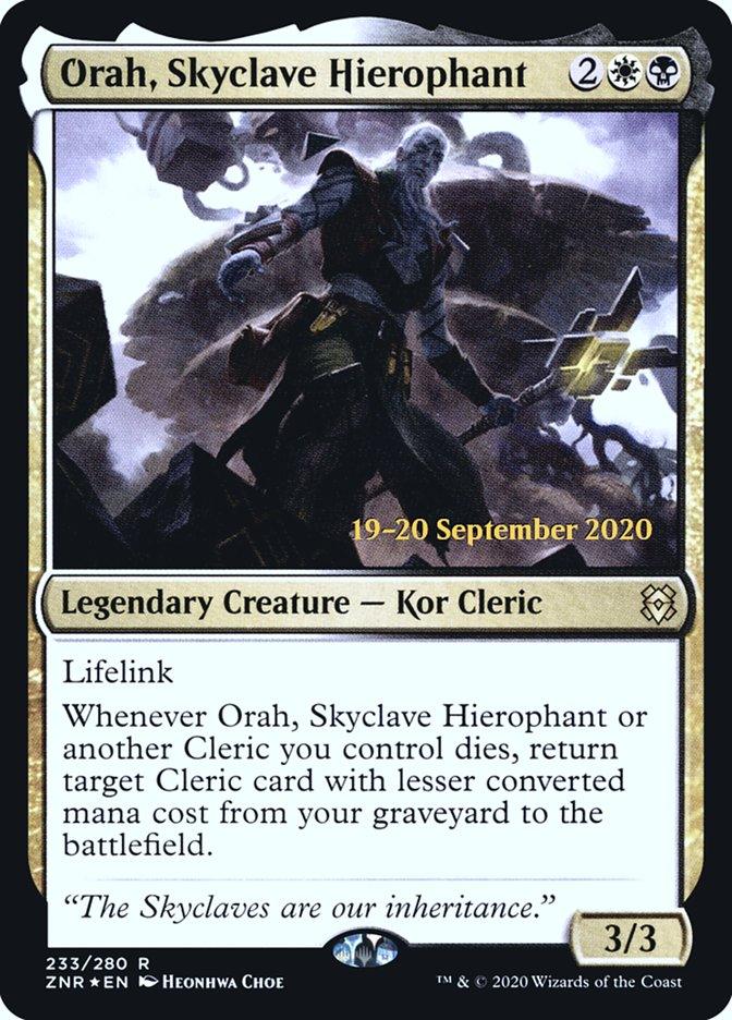 Orah, Skyclave Hierophant [Zendikar Rising Prerelease Promos] - Trinity Hobby
