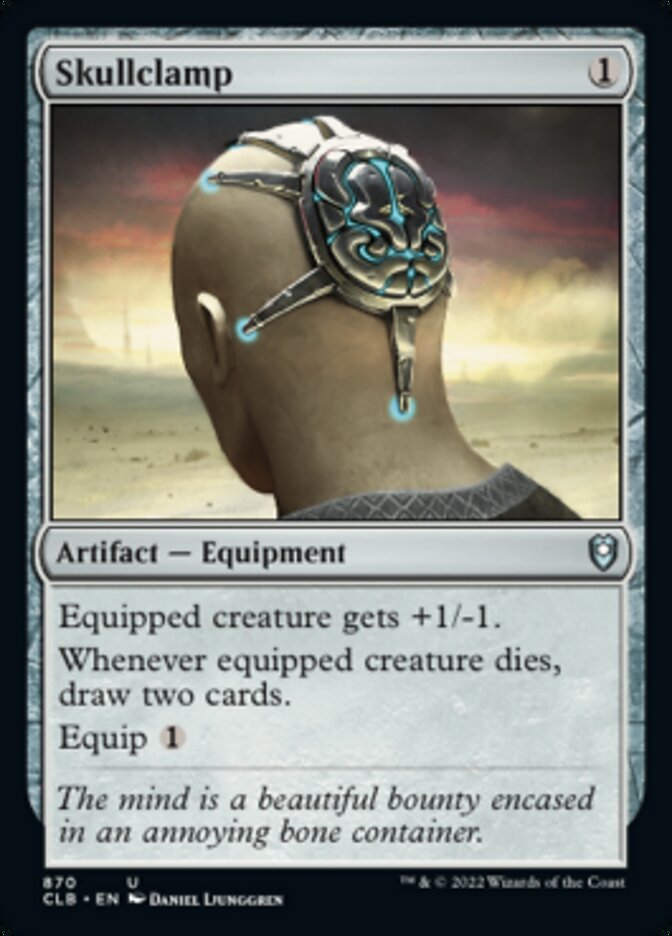 Skullclamp [Commander Legends: Battle for Baldur's Gate] - Trinity Hobby