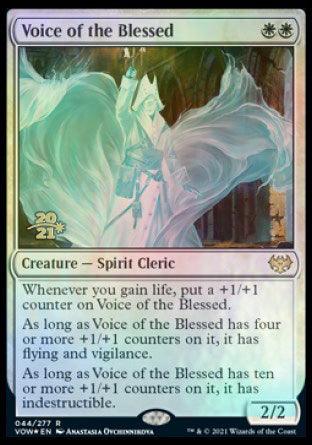 Voice of the Blessed [Innistrad: Crimson Vow Prerelease Promos] - Trinity Hobby