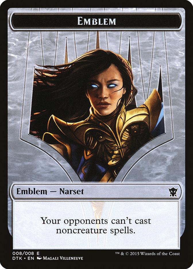 Narset Transcendent Emblem [Dragons of Tarkir Tokens] - Trinity Hobby