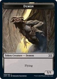 Demon // Germ Double-Sided Token [Double Masters Tokens] - Trinity Hobby