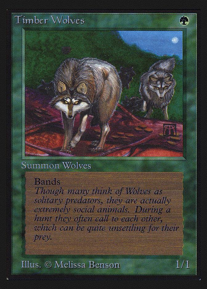 Timber Wolves [International Collectors' Edition] - Trinity Hobby