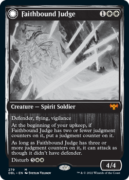 Faithbound Judge // Sinner's Judgment [Innistrad: Double Feature] - Trinity Hobby
