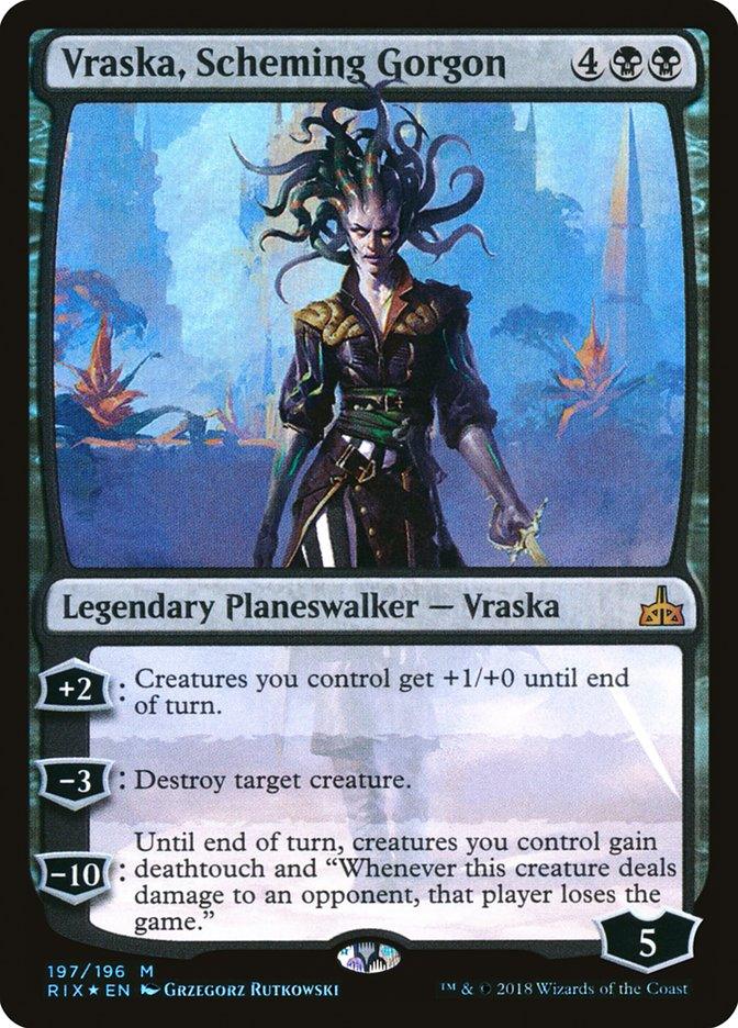 Vraska, Scheming Gorgon [Rivals of Ixalan] - Trinity Hobby