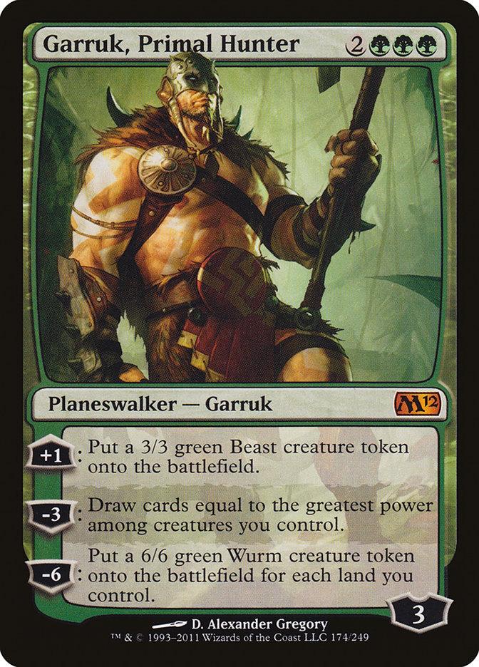 Garruk, Primal Hunter [Magic 2012] - Trinity Hobby