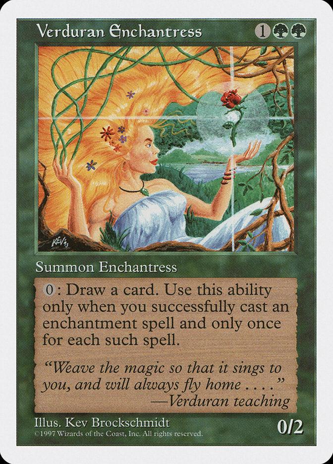 Verduran Enchantress [Fifth Edition] - Trinity Hobby