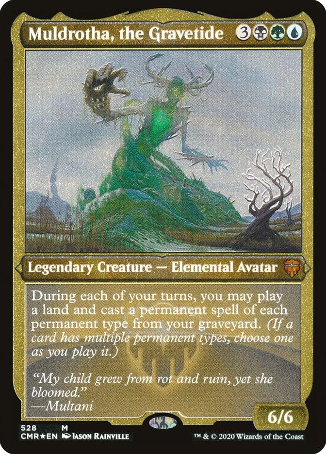 Muldrotha, the Gravetide (Etched) [Commander Legends] - Trinity Hobby