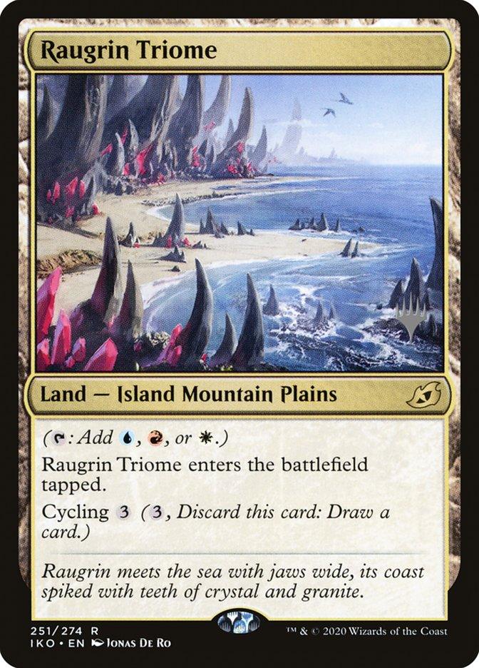 Raugrin Triome (Promo Pack) [Ikoria: Lair of Behemoths Promos] - Trinity Hobby
