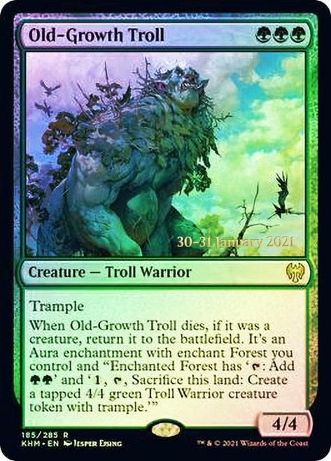 Old-Growth Troll [Kaldheim Prerelease Promos] - Trinity Hobby