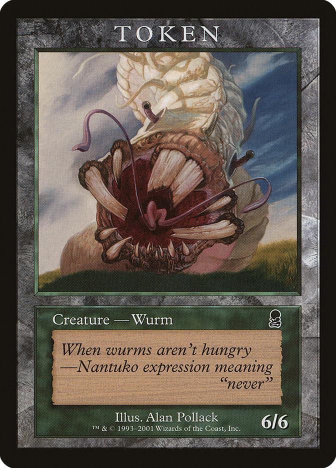 Wurm Token [Magic Player Rewards 2002] - Trinity Hobby