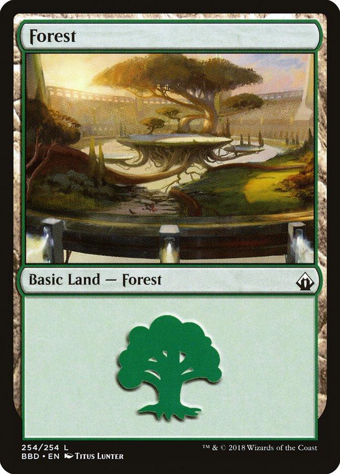 Forest (254) [Battlebond] - Trinity Hobby