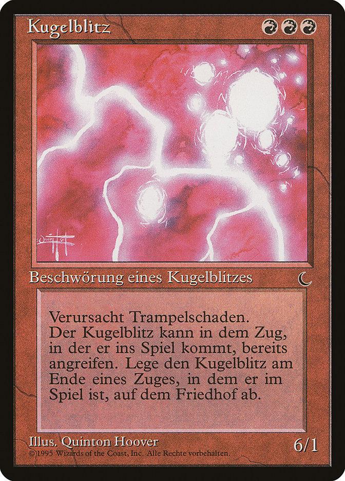 Ball Lightning (German) - "Kugelblitz" [Renaissance] - Trinity Hobby