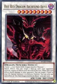 MGED-EN068 - Hot Red Dragon Archfiend Abyss - Rare - 1st Edition