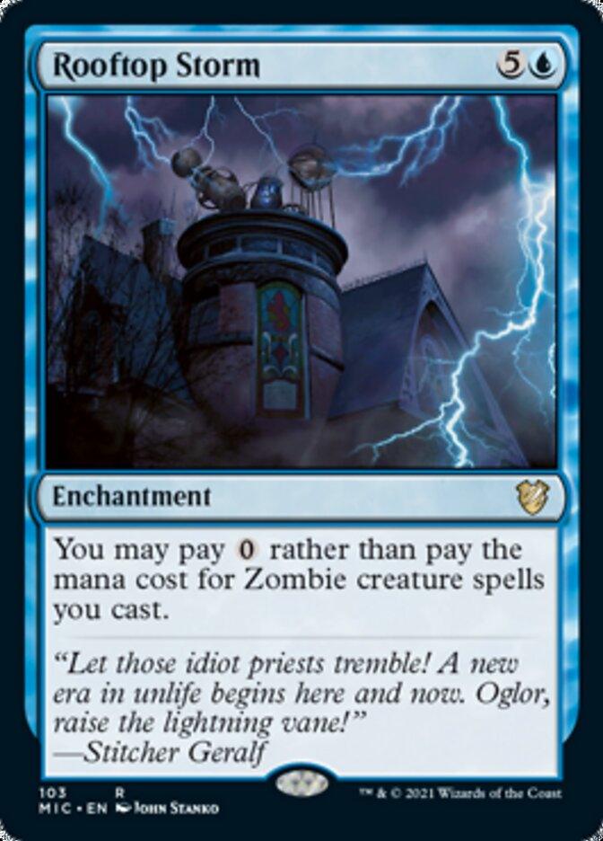 Rooftop Storm [Innistrad: Midnight Hunt Commander] - Trinity Hobby