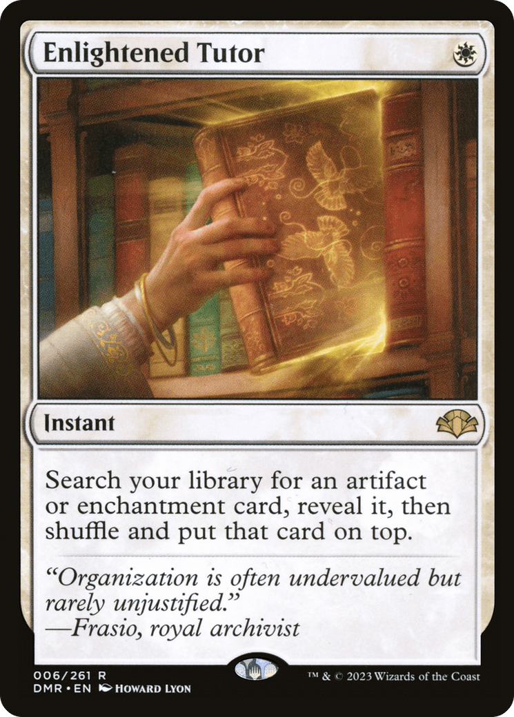 Enlightened Tutor [Dominaria Remastered] - Trinity Hobby
