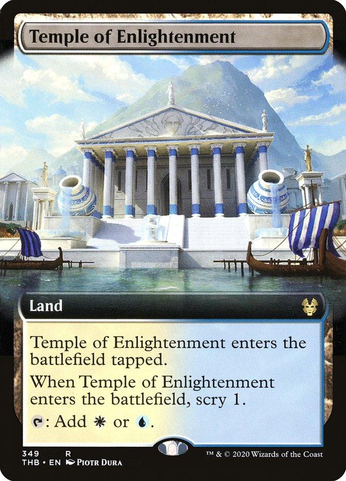 Temple of Enlightenment (Extended Art) [Theros Beyond Death] - Trinity Hobby