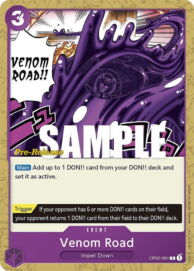 Venom Road [Paramount War Pre-Release Cards] - Trinity Hobby