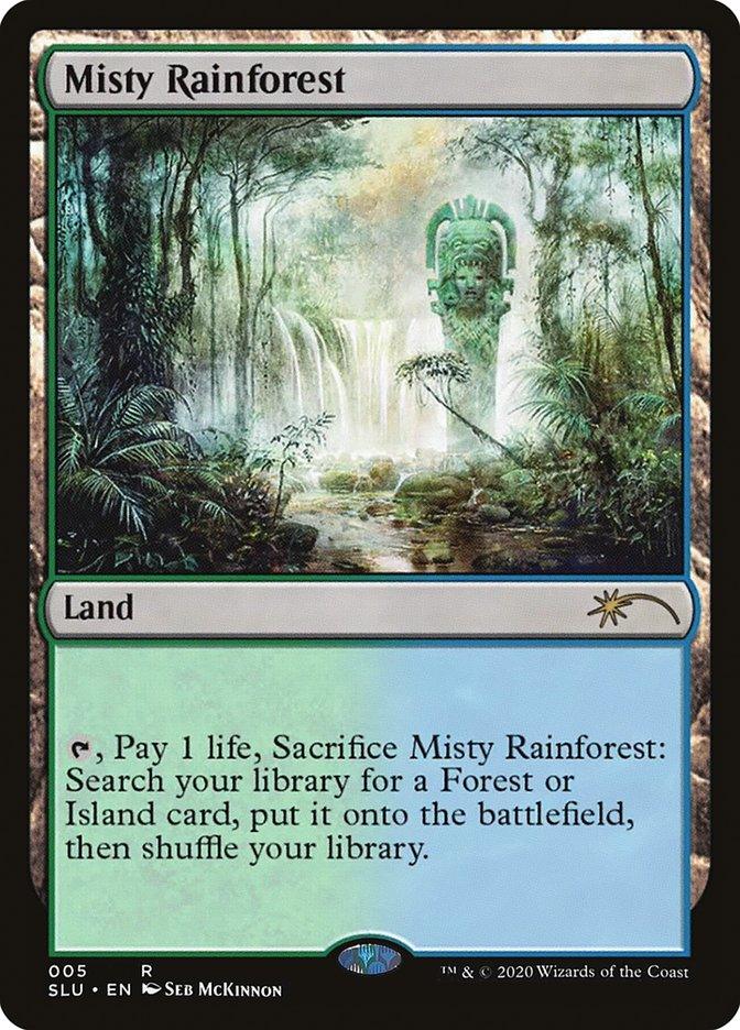 Misty Rainforest [Secret Lair: Ultimate Edition] - Trinity Hobby