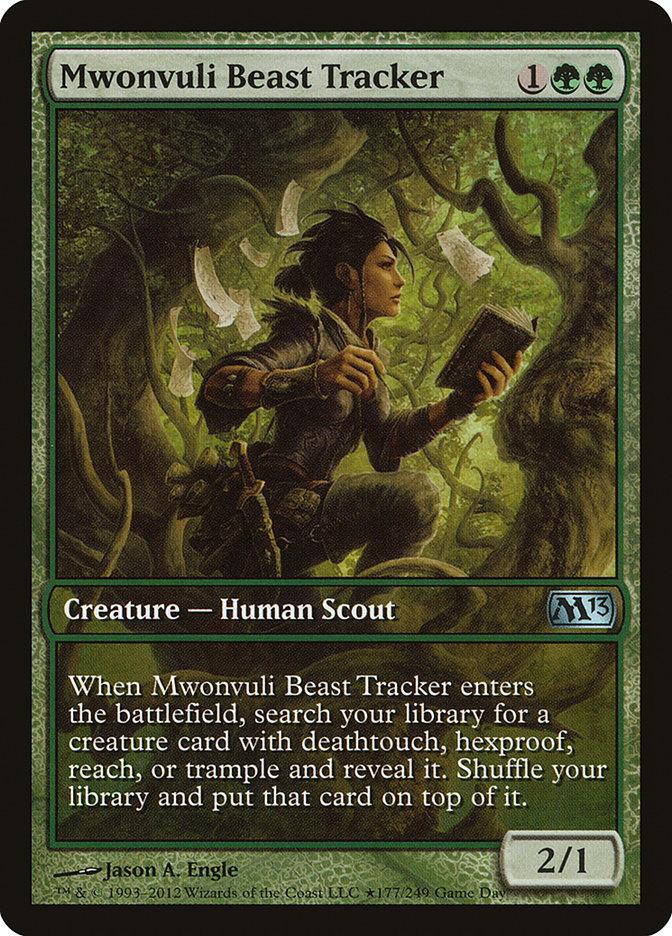 Mwonvuli Beast Tracker (Game Day) [Magic 2013 Promos] - Trinity Hobby