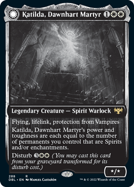 Katilda, Dawnhart Martyr // Katilda's Rising Dawn [Innistrad: Double Feature] - Trinity Hobby