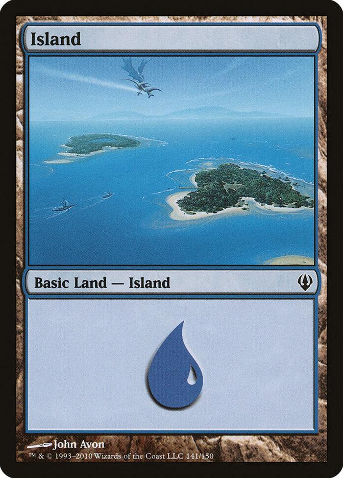 Island (141) [Archenemy] - Trinity Hobby