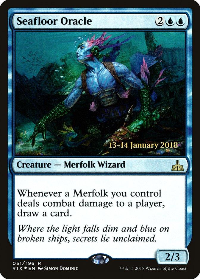 Seafloor Oracle [Rivals of Ixalan Prerelease Promos] - Trinity Hobby