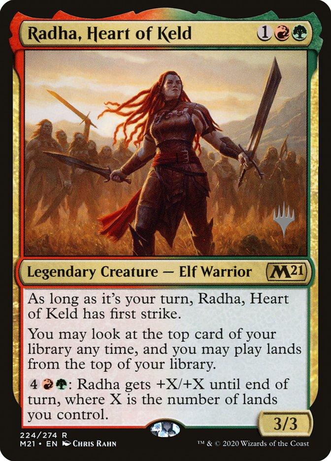 Radha, Heart of Keld (Promo Pack) [Core Set 2021 Promos] - Trinity Hobby