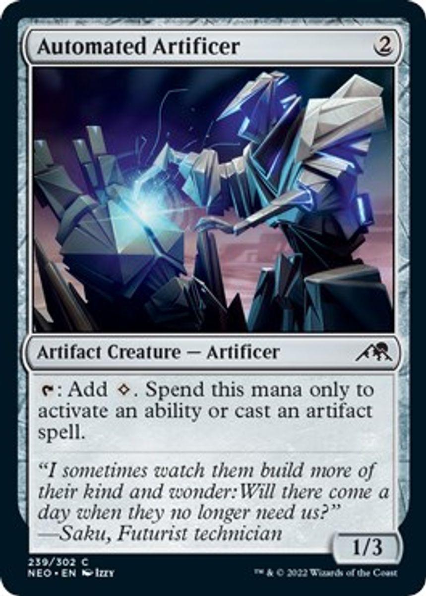 Kamigawa: Neon Dynasty - 239 - Automated Artificer - C - Trinity Hobby