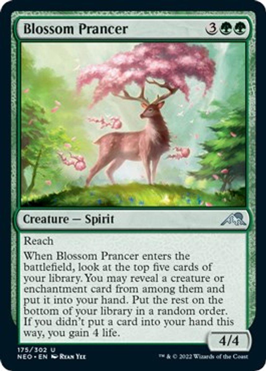 Kamigawa: Neon Dynasty - 175 - Blossom Prancer - U - Trinity Hobby