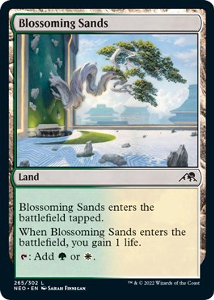 Kamigawa: Neon Dynasty - 265 - Blossoming Sands - L - Trinity Hobby