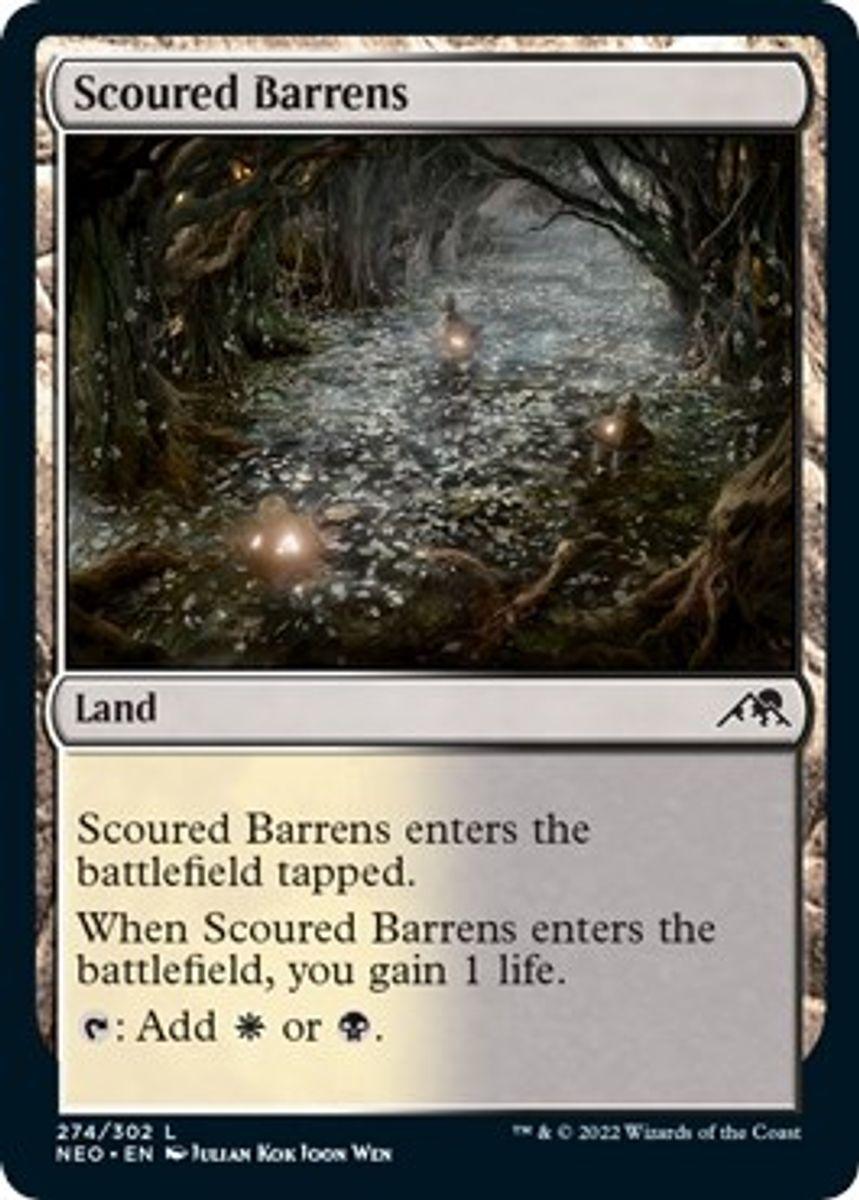 Kamigawa: Neon Dynasty - 274 - Scoured Barrens - L - Trinity Hobby